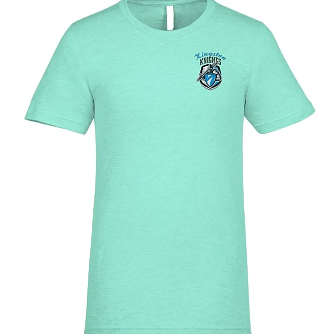 Bella+Canvas Crewneck T-Shirt - Men's - Heathers - Embroidered