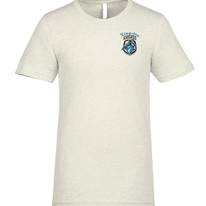 Bella+Canvas Crewneck T-Shirt - Men's - Heathers - Embroidered