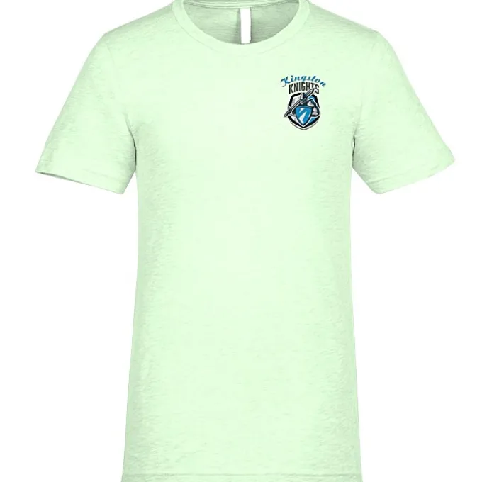 Bella+Canvas Crewneck T-Shirt - Men's - Heathers - Embroidered