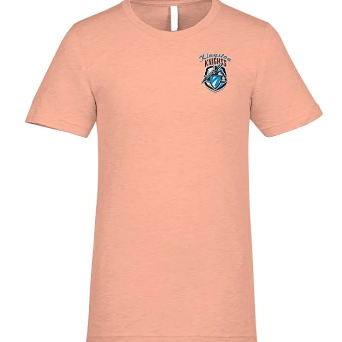 Bella+Canvas Crewneck T-Shirt - Men's - Heathers - Embroidered