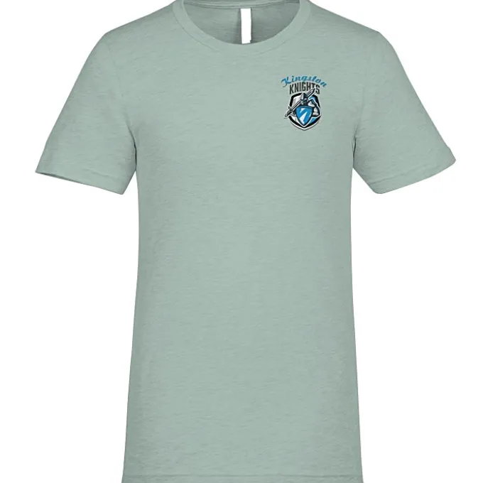Bella+Canvas Crewneck T-Shirt - Men's - Heathers - Embroidered