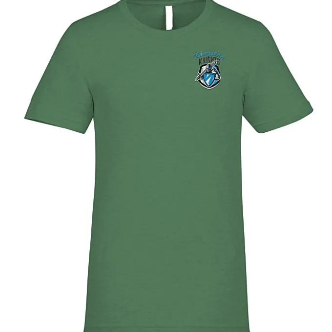 Bella+Canvas Crewneck T-Shirt - Men's - Heathers - Embroidered