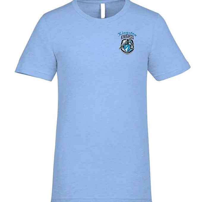 Bella+Canvas Crewneck T-Shirt - Men's - Heathers - Embroidered