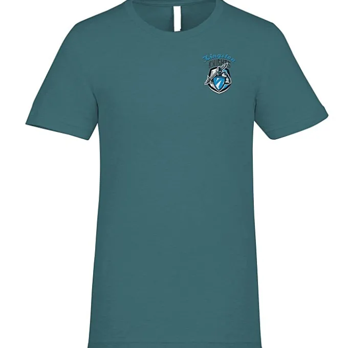 Bella+Canvas Crewneck T-Shirt - Men's - Heathers - Embroidered