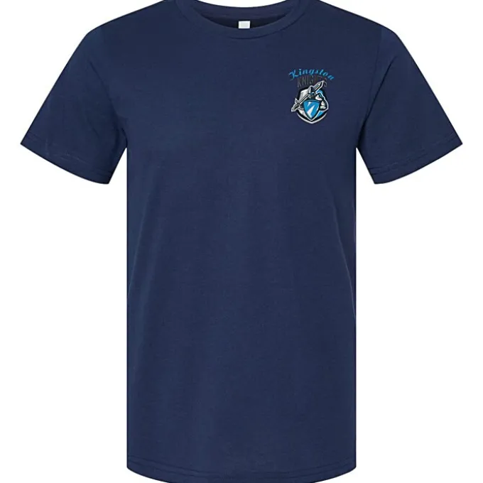 Bella+Canvas Crewneck T-Shirt - Men's - Heathers - Embroidered
