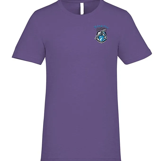 Bella+Canvas Crewneck T-Shirt - Men's - Heathers - Embroidered