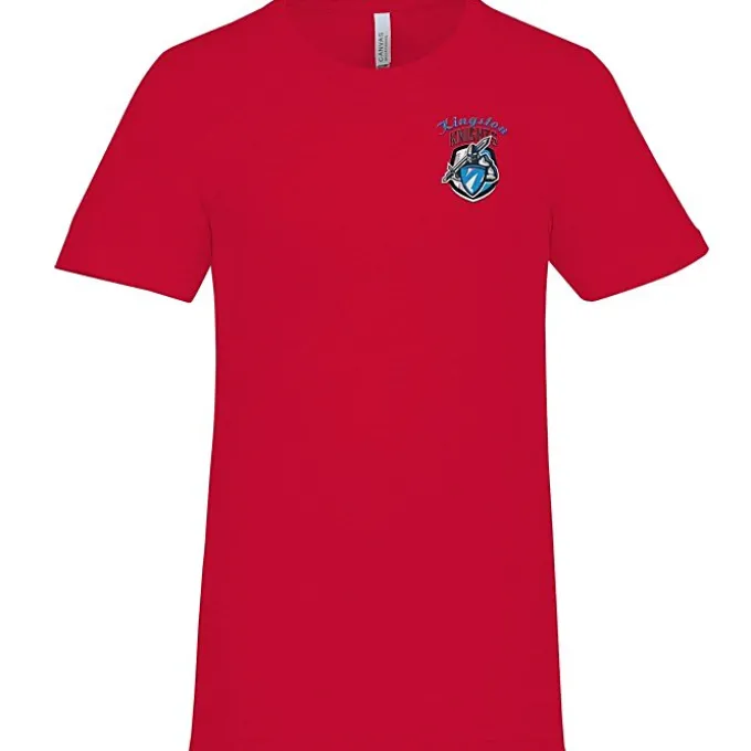 Bella+Canvas Crewneck T-Shirt - Men's - Heathers - Embroidered