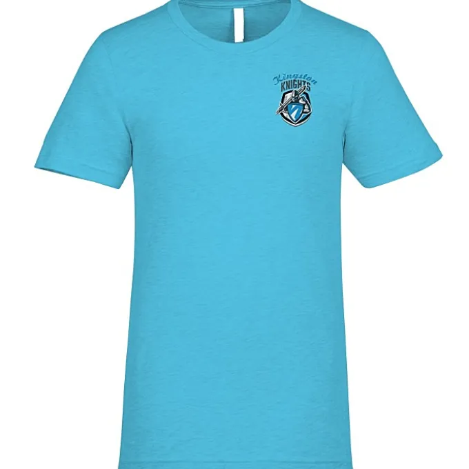 Bella+Canvas Crewneck T-Shirt - Men's - Heathers - Embroidered