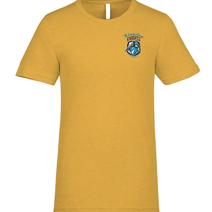 Bella+Canvas Crewneck T-Shirt - Men's - Heathers - Embroidered