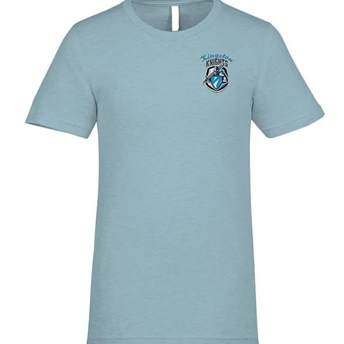 Bella+Canvas Crewneck T-Shirt - Men's - Heathers - Embroidered