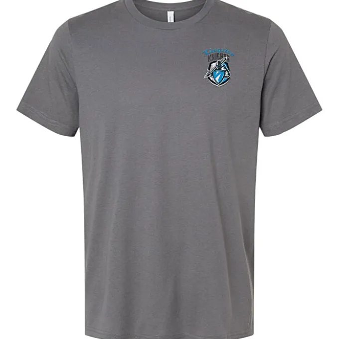 Bella+Canvas Crewneck T-Shirt - Men's - Heathers - Embroidered
