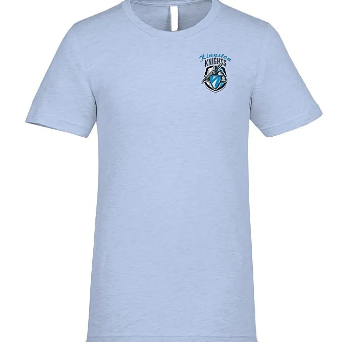 Bella+Canvas Crewneck T-Shirt - Men's - Heathers - Embroidered