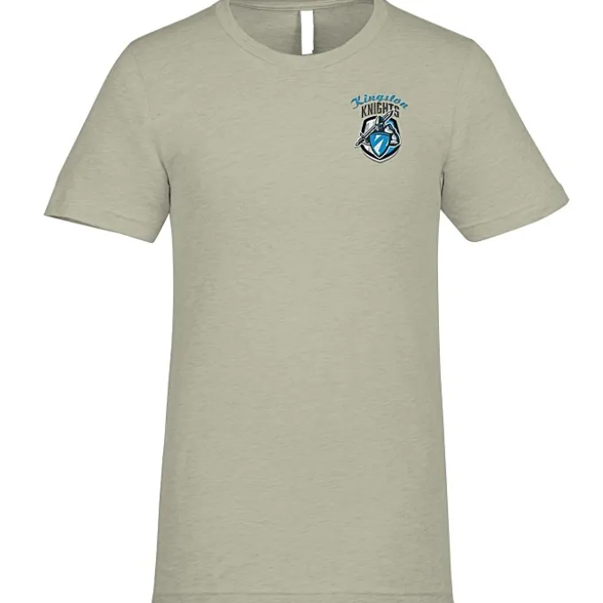 Bella+Canvas Crewneck T-Shirt - Men's - Heathers - Embroidered