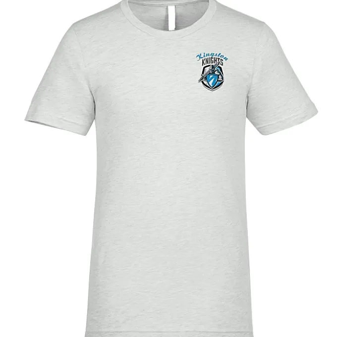 Bella+Canvas Crewneck T-Shirt - Men's - Heathers - Embroidered