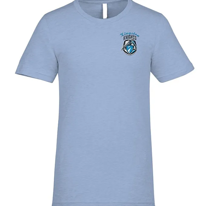 Bella+Canvas Crewneck T-Shirt - Men's - Heathers - Embroidered