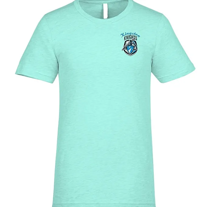 Bella+Canvas Crewneck T-Shirt - Men's - Heathers - Embroidered