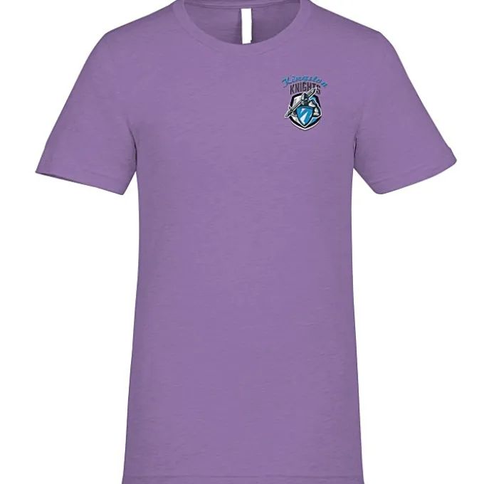 Bella+Canvas Crewneck T-Shirt - Men's - Heathers - Embroidered