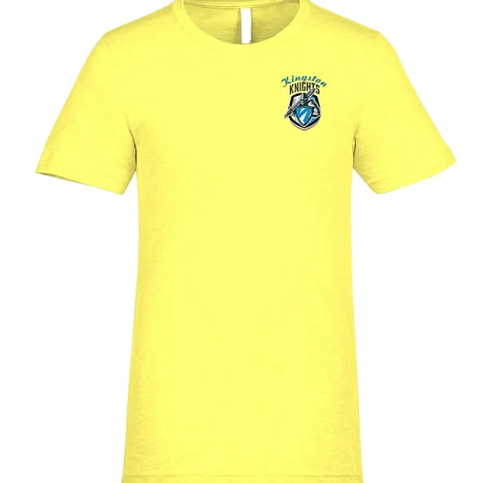 Bella+Canvas Crewneck T-Shirt - Men's - Heathers - Embroidered