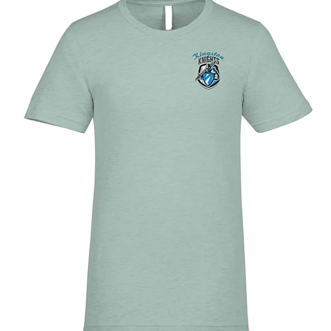 Bella+Canvas Crewneck T-Shirt - Men's - Heathers - Embroidered