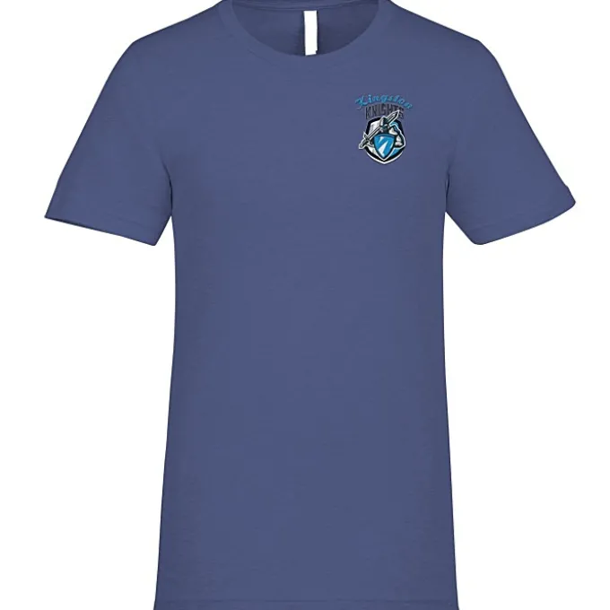 Bella+Canvas Crewneck T-Shirt - Men's - Heathers - Embroidered
