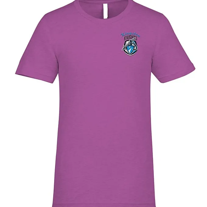 Bella+Canvas Crewneck T-Shirt - Men's - Heathers - Embroidered