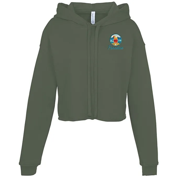 Bella+Canvas Cropped Hoodie - Ladies'