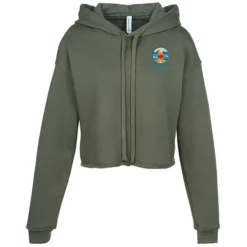 Bella+Canvas Cropped Hoodie - Ladies'
