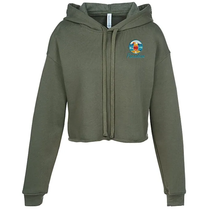 Bella+Canvas Cropped Hoodie - Ladies'