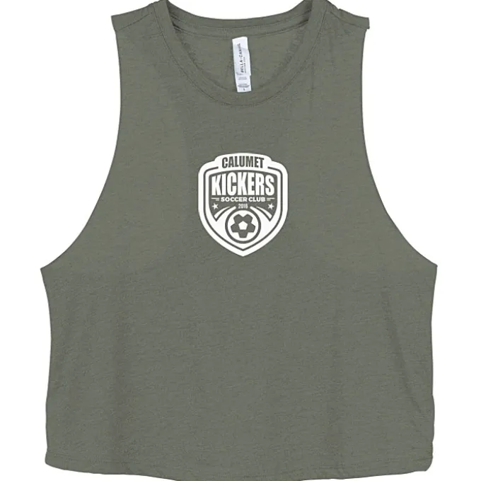 Bella+Canvas Cropped Racerback Tank - Ladies'