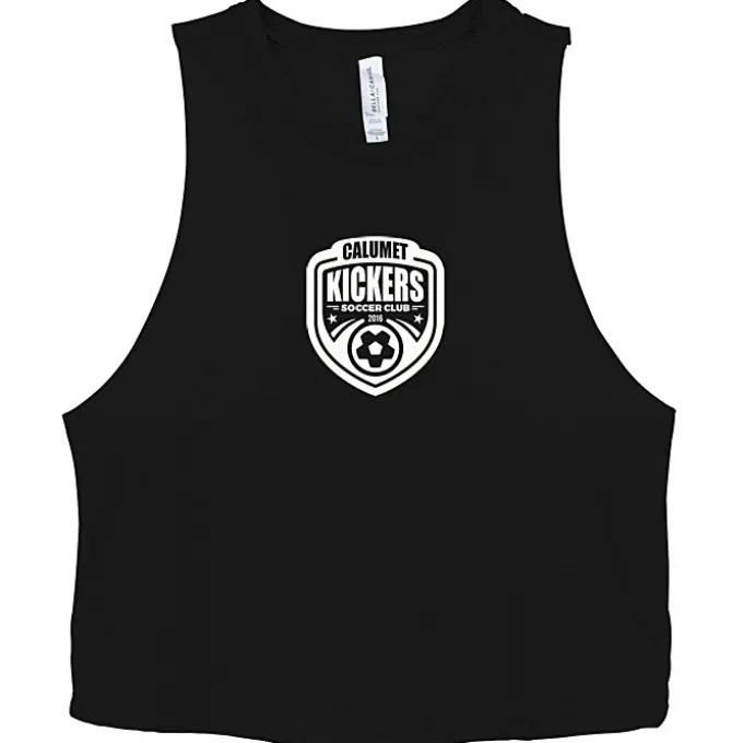Bella+Canvas Cropped Racerback Tank - Ladies'