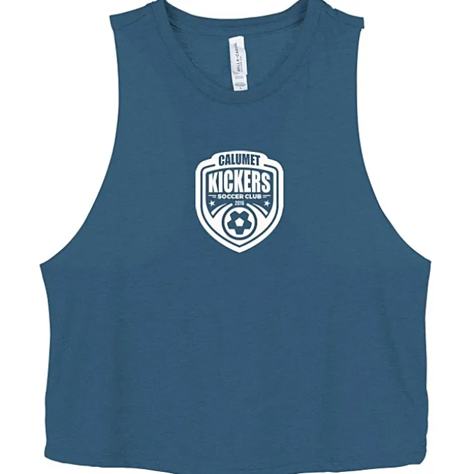 Bella+Canvas Cropped Racerback Tank - Ladies'