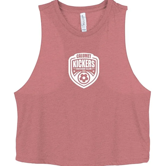 Bella+Canvas Cropped Racerback Tank - Ladies'