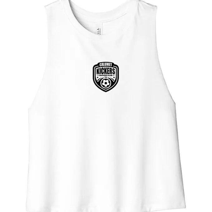 Bella+Canvas Cropped Racerback Tank - Ladies'