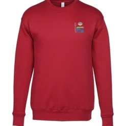 Bella+Canvas Drop Shoulder Crewneck Sweatshirt - Embroidered