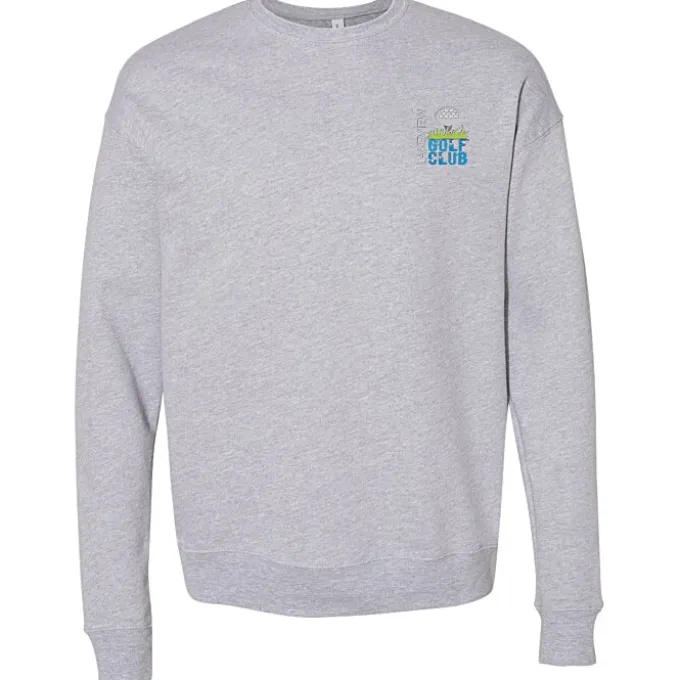 Bella+Canvas Drop Shoulder Crewneck Sweatshirt - Embroidered