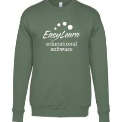 Bella+Canvas Drop Shoulder Crewneck Sweatshirt - Screen