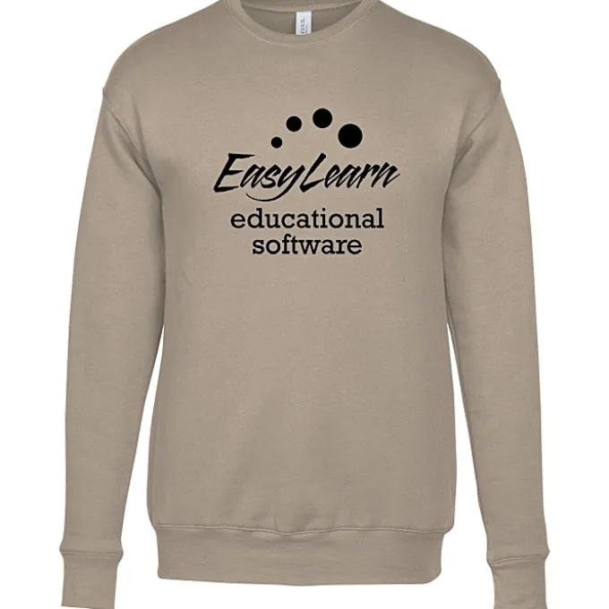 Bella+Canvas Drop Shoulder Crewneck Sweatshirt - Screen