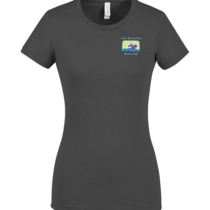 Bella+Canvas Favorite Tee - Ladies' - Heathers - Embroidered