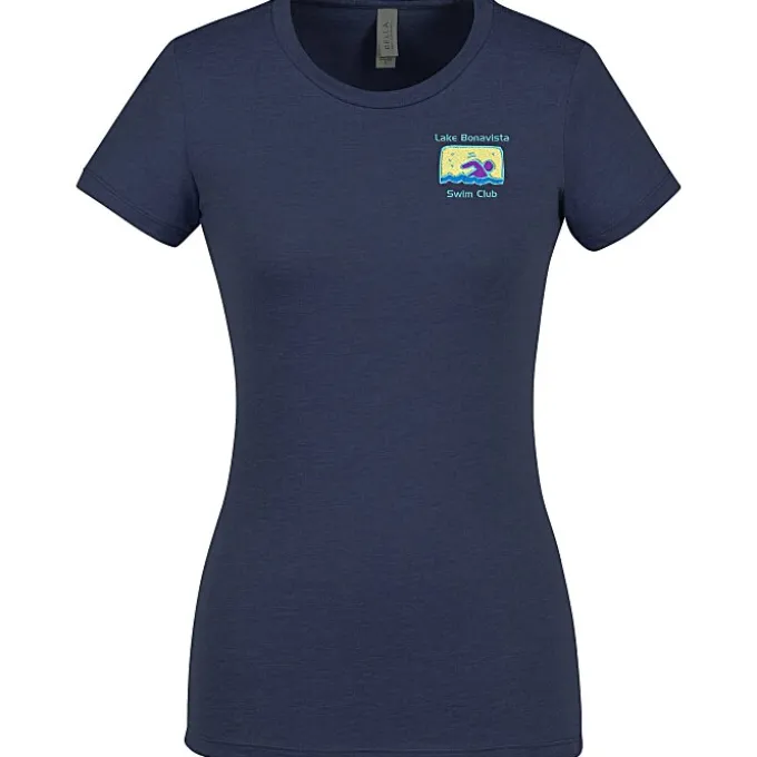 Bella+Canvas Favorite Tee - Ladies' - Heathers - Embroidered