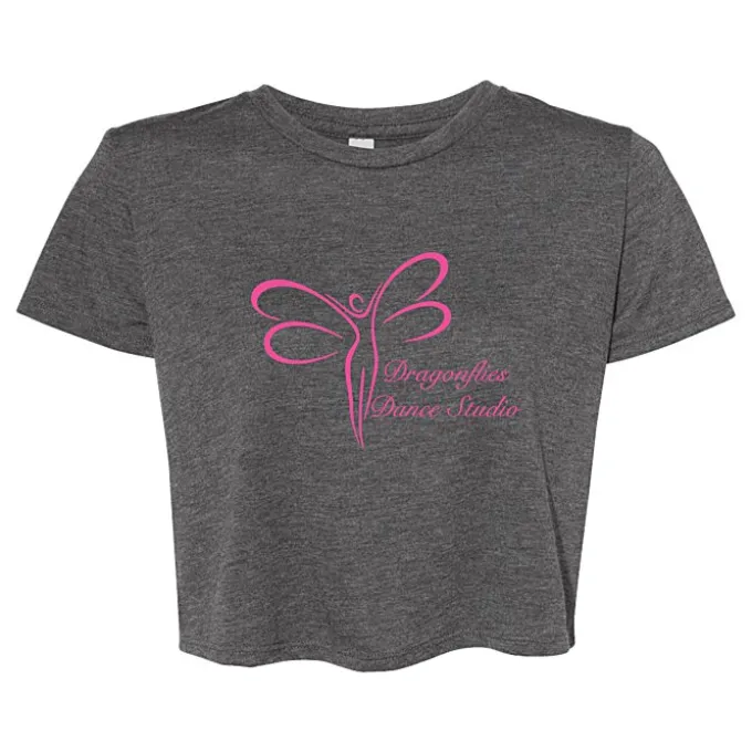Bella+Canvas Flowy Cropped T-Shirt - Ladies'