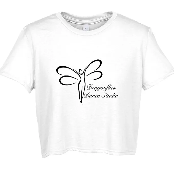 Bella+Canvas Flowy Cropped T-Shirt - Ladies'