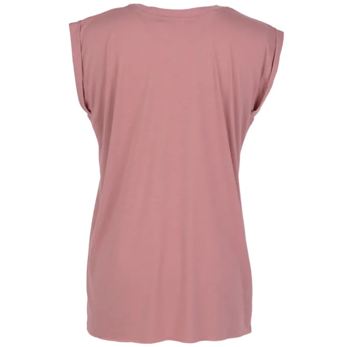 Bella+Canvas Flowy Rolled Cuff Tee - Ladies'