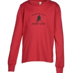 Bella+Canvas Long Sleeve Crewneck T-Shirt - Youth - Screen