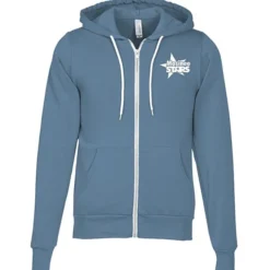 Bella+Canvas 7-oz Full-Zip Hooded Sweatshirt - Screen
