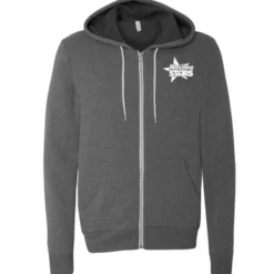 Bella+Canvas 7-oz Full-Zip Hooded Sweatshirt - Screen