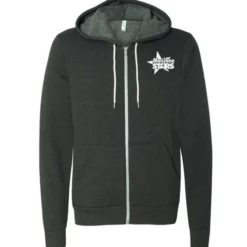Bella+Canvas 7-oz Full-Zip Hooded Sweatshirt - Screen