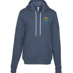 Bella+Canvas 7-oz Hoodie - Embroidered