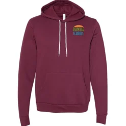Bella+Canvas 7-oz Hoodie - Embroidered