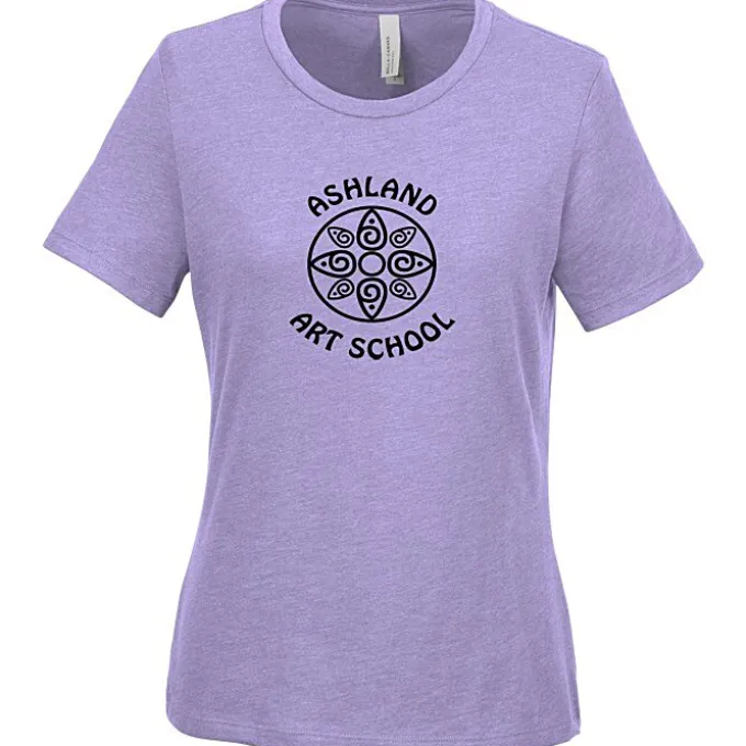 Bella+Canvas Relaxed Crewneck T-Shirt - Ladies' - Heathers - Screen