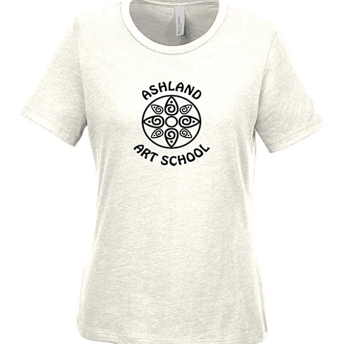 Bella+Canvas Relaxed Crewneck T-Shirt - Ladies' - Heathers - Screen